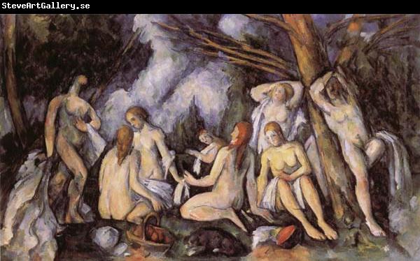 Paul Cezanne The Large Bathers